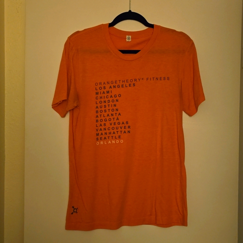 Vintage Orangetheory MULTI CITY T-Shirt.